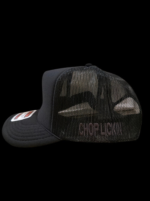 CL V3 Trucker (Black with Charcoal Embroidery)